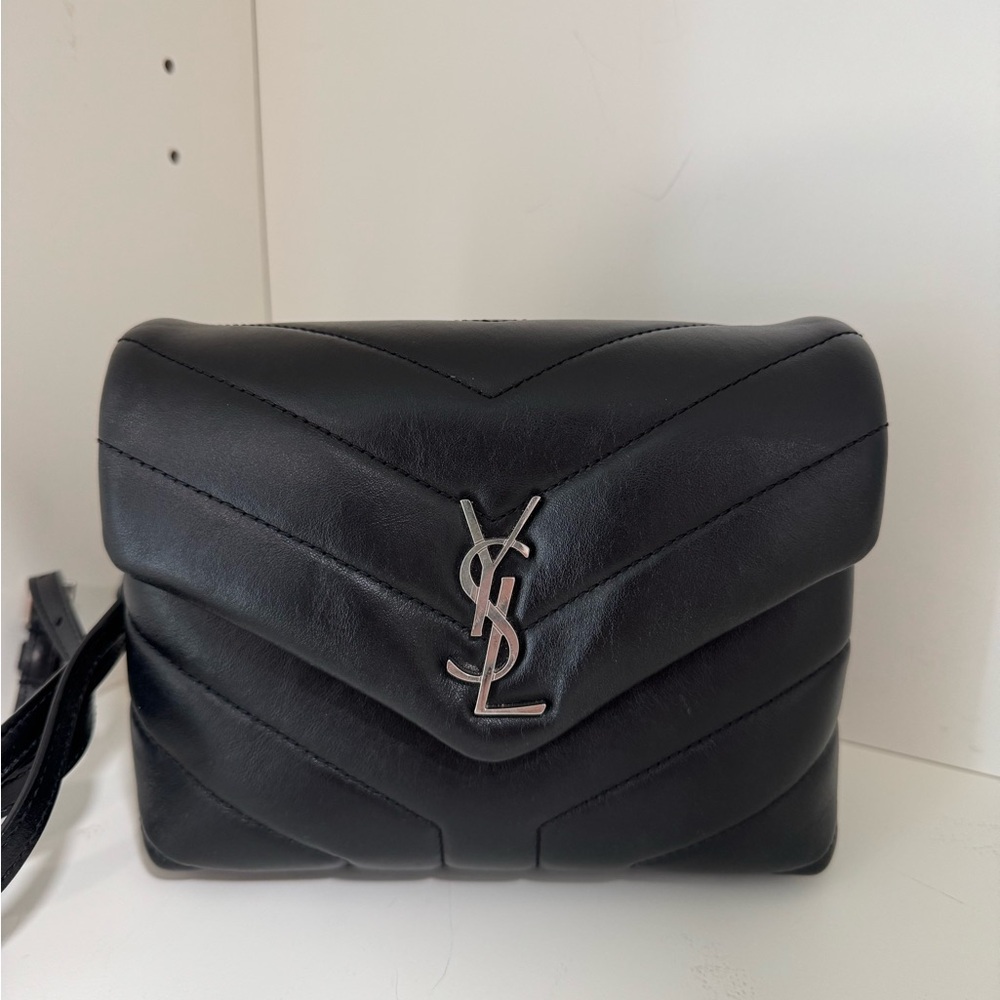 YSL Loulou Matelassé Leather Crossbody Bag